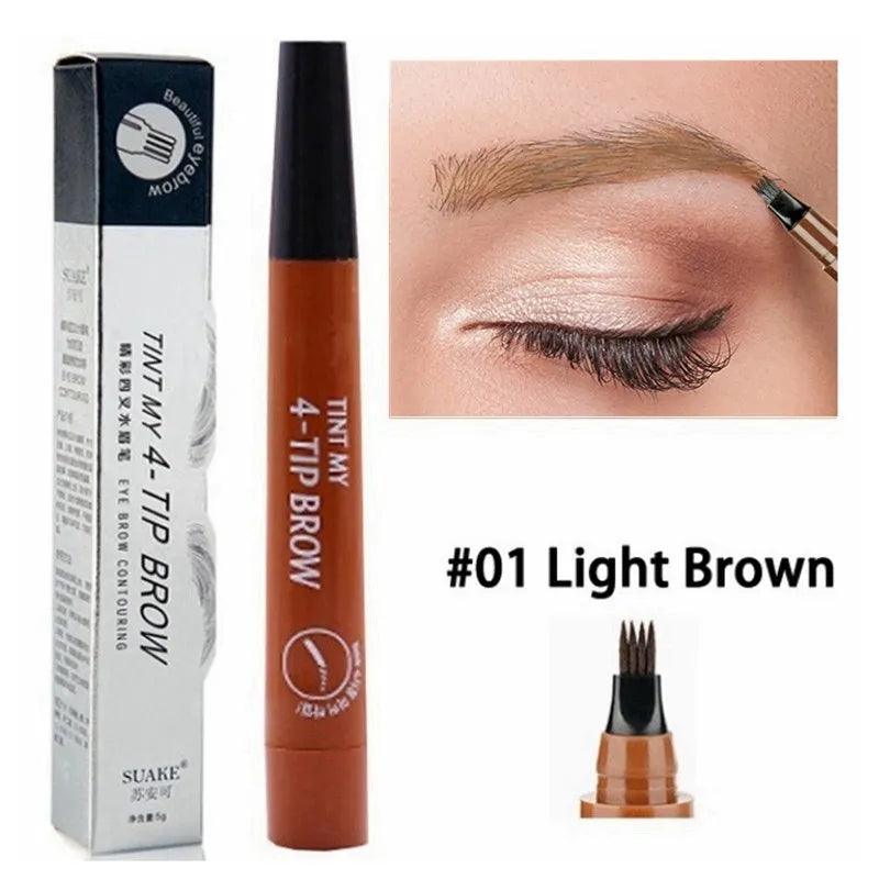 4 Point Waterproof Eyebrow Pencil