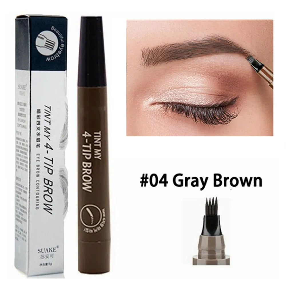 4 Point Waterproof Eyebrow Pencil