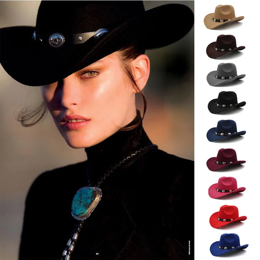 3 Sizes  Men, Women & Kids Western Cowboy Hat